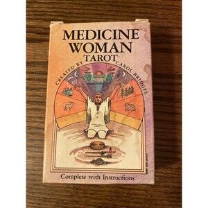 Medicine Woman Tarot Deck By Carol Bridges Complete Vintage 1990